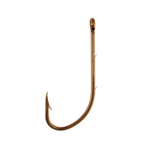 Eagle Claw Straight Eye Offset Baitholder Hook 1