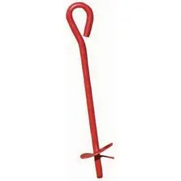 Earth Anchor, Red, 3 X 15-In. 1