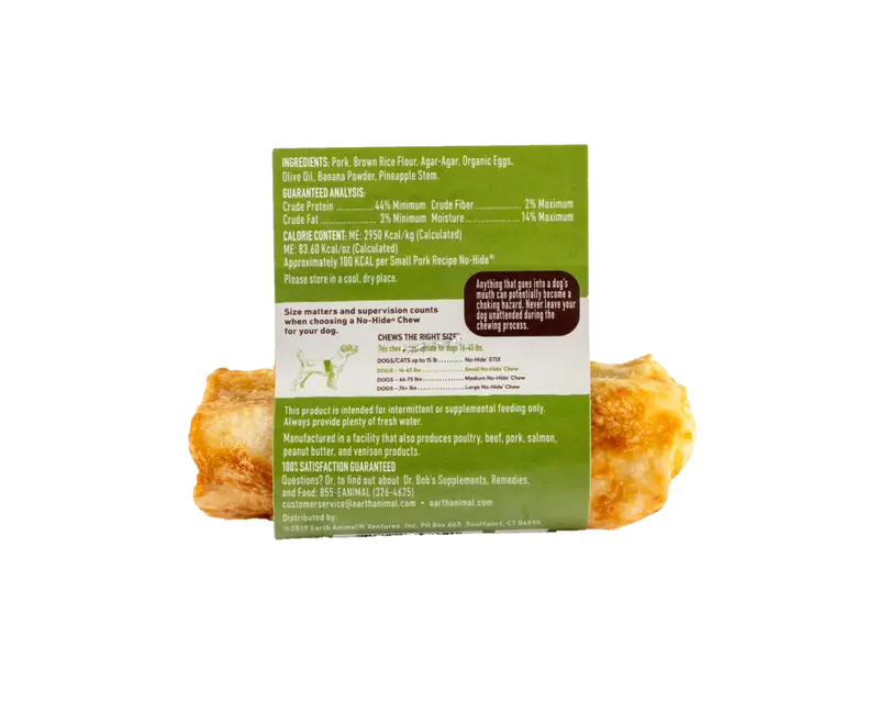 Earth Animal Pork No-Hide® Wholesome Chews 2