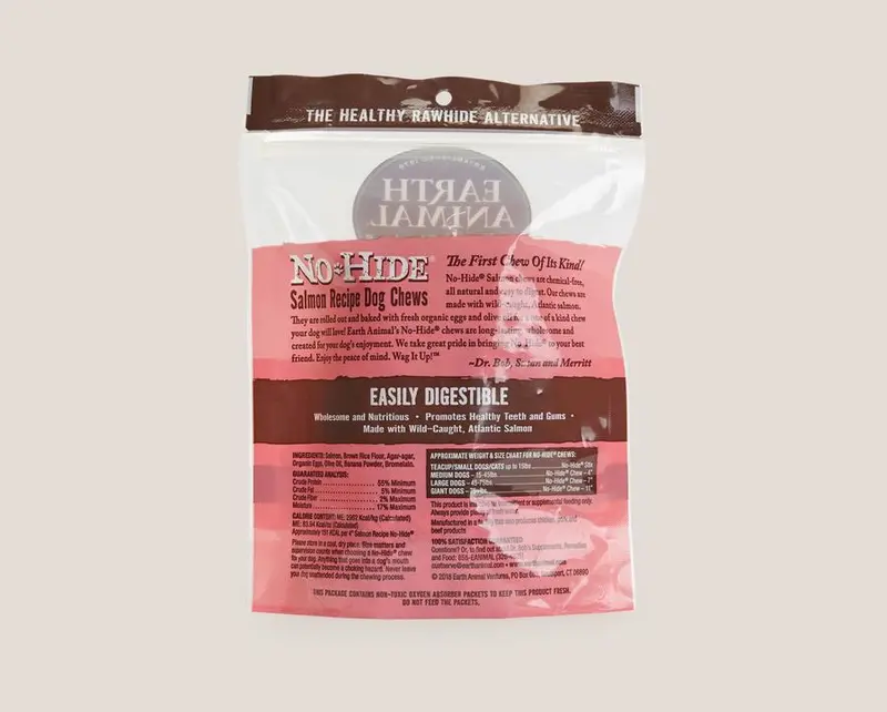 Earth Animal Salmon No-Hide® Wholesome Dog Chews 2