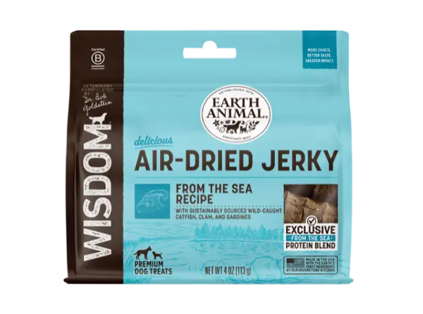 Earth Animal Wisdom™ Air-Dried From The Sea Recipe Jerky Dog Treats 1