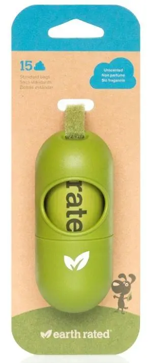 Earth Rated Leash Dispenser With Unscented Bags 1