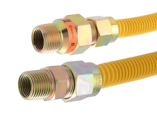 Eastman 5/8 In. Od Armorboost™ Efv Gas Connector - Mip X Mip 1