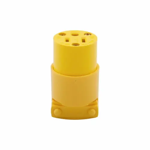 Eaton Cooper Wiring Arrow Hart Straight Blade Connector 15A ,125V Yellow 1