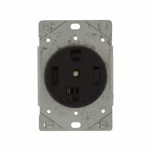 Eaton Cooper Wiring Power Device Receptacle Black 1