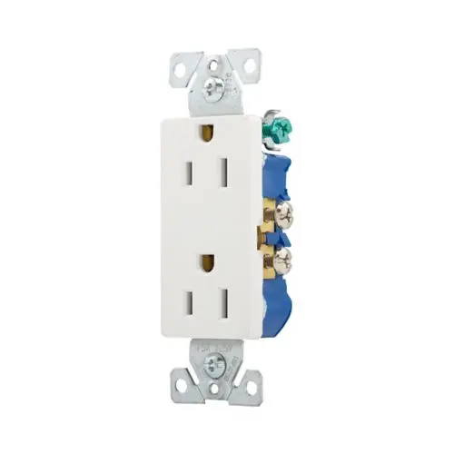Eaton Residential Grade Duplex Receptacle 1107W-Box 1