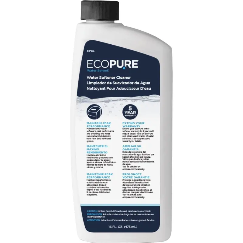 Ecopure 16 Oz. Liquid Water Softener Cleaner 1