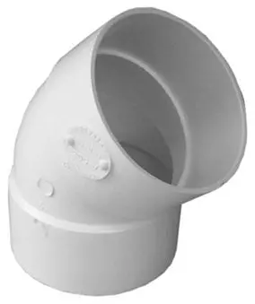 Elbow 4In Pvc S D 1/8 1