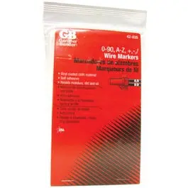 Electrician's Wire Markers 1