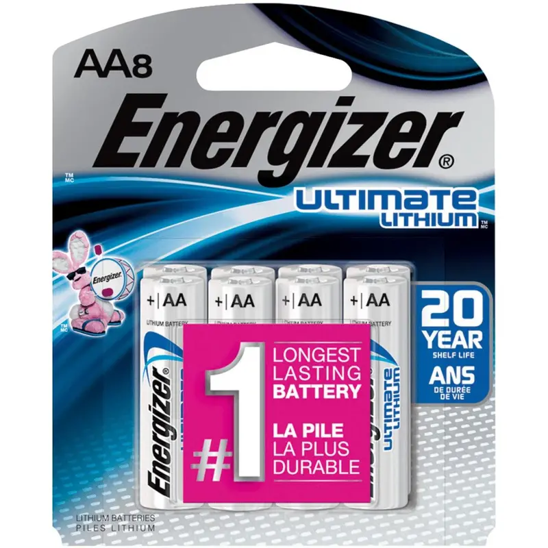 Energizer Aa Ultimate Lithium Battery (8-Pack) 1