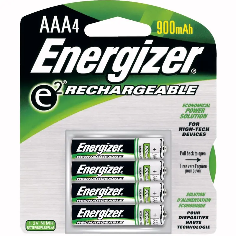 Energizer Recharge Aaa Nimh Rechargeable Battery (4-Pack) 1