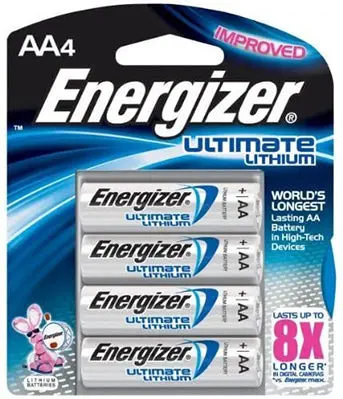 Energizer Ultimate Lithium Aa 4/Pk 1