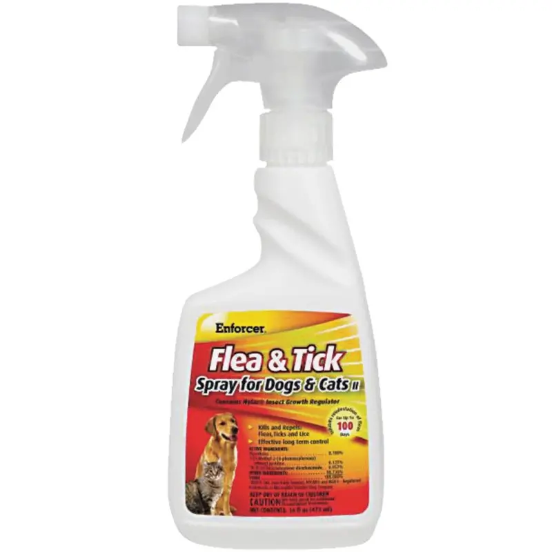 Enforcer 100-Day 16 Oz. Flea & Tick Control Spray For Cats & Dogs 1