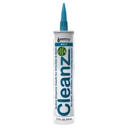 Enzyme Caulk, White, 10.5-Oz. 1