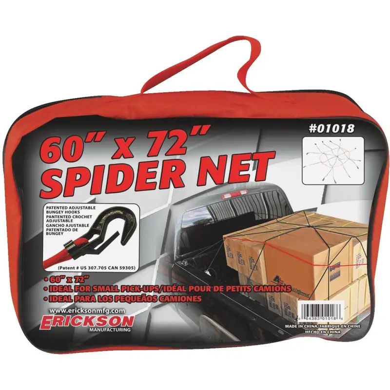 Erickson 60 In. X 72 In. Spider Net Cargo Net 1