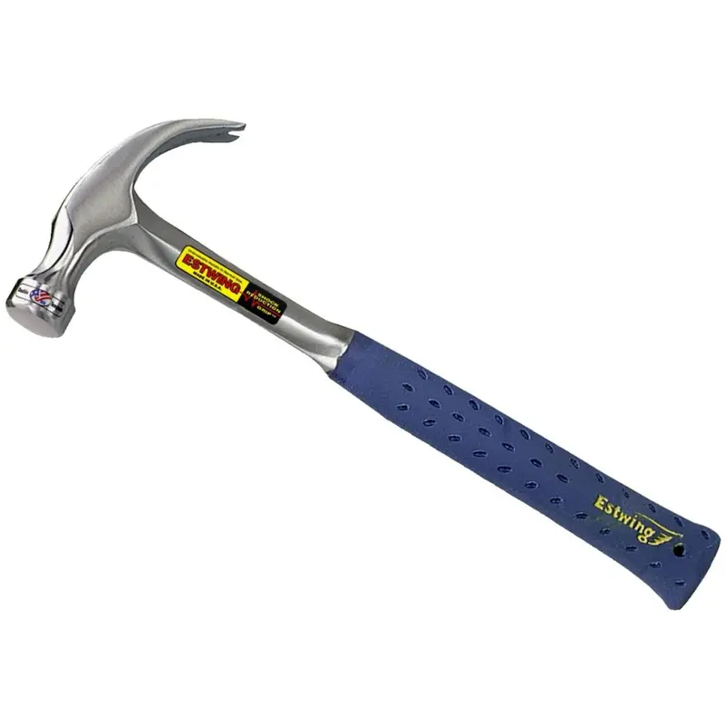 Estwing 16 Oz. Smooth-Face Curved Claw Hammer With Nylon-Covered Steel Handle 1