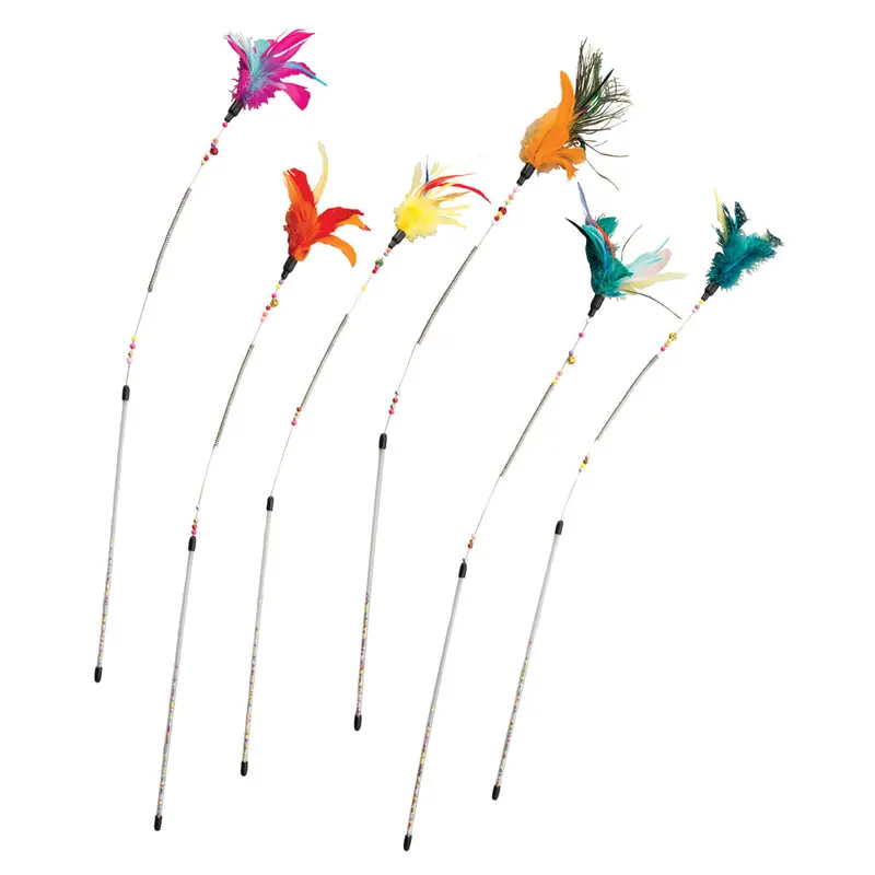 Ethical Products Spring Coil Teaser Wand 26" 1