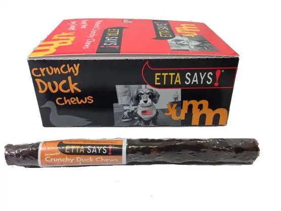 Etta Says Crunchy Duck Chew For Dogs 1