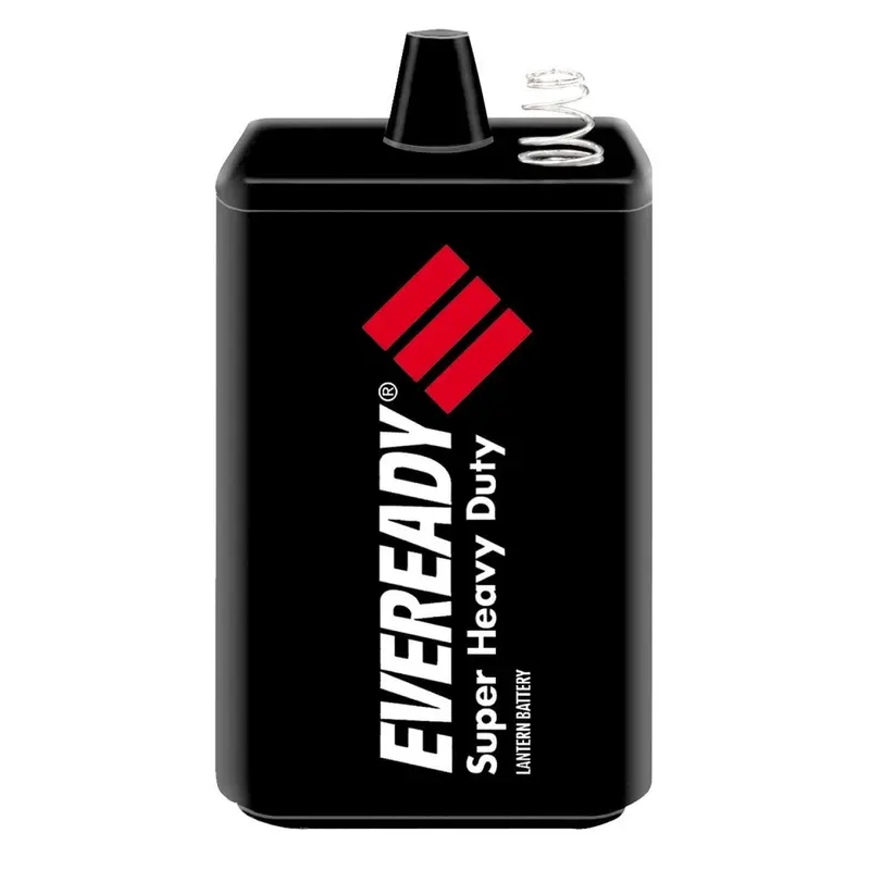 Eveready 6V Spring Terminal Zinc Lantern Battery 1