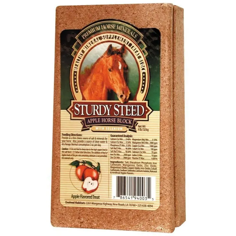 Evolved Sturdy Steed Horse Salt Block 1