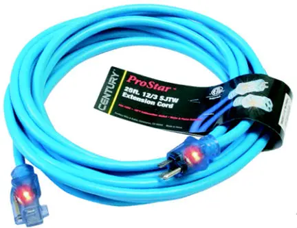 Ext Cord 12/3 100 Ft Blue 1