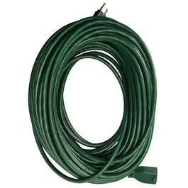 Extension Cord, 16/3 Sjtw, Green, 80-Ft. 1