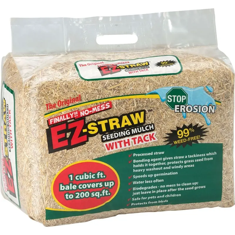 Ez-Straw Seeding Mulch With Tack 1