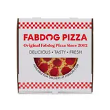 Fabdog 10" Pizza Dog Toy 1