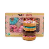 Fabdog Box Of Doughnuts Dog Toy 1