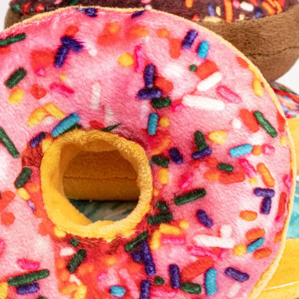 Fabdog Box Of Doughnuts Dog Toy 2