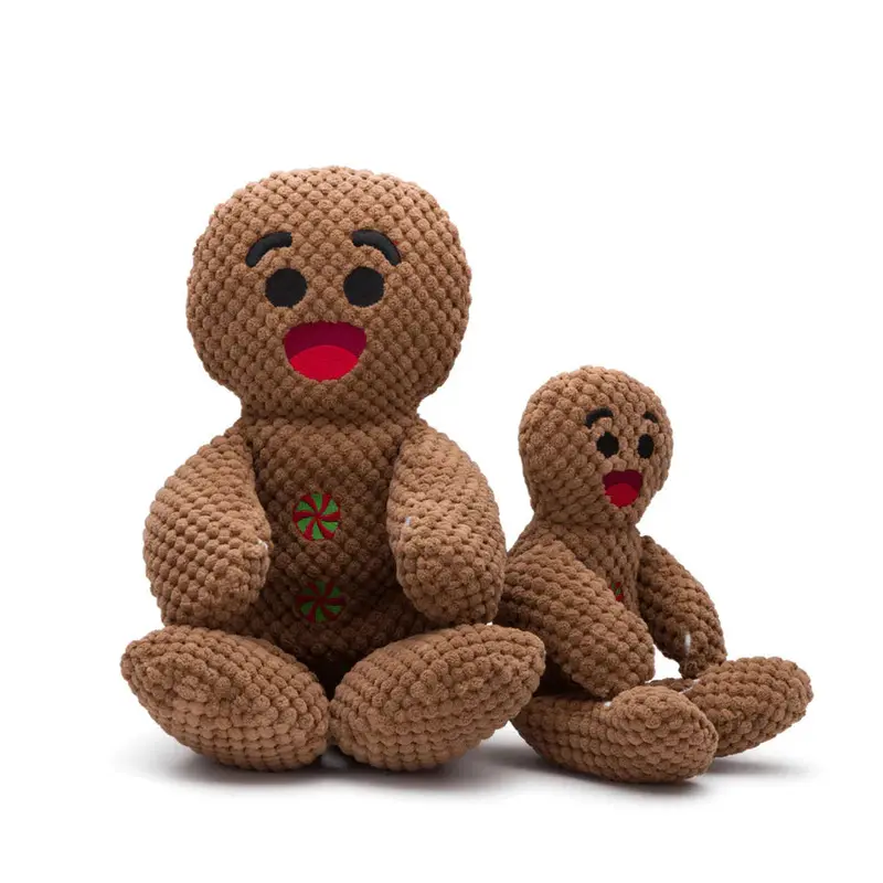 Fabdog Floppy Gingerbread Man Dog Toy 1
