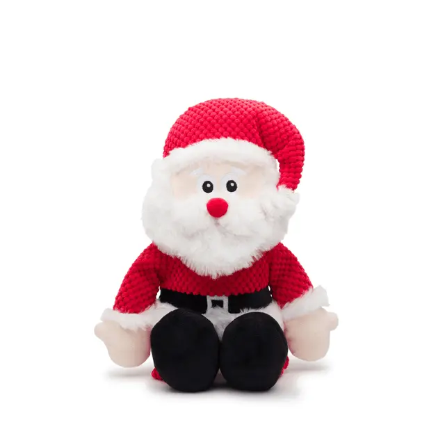 Fabdog Floppy Santa Dog Toy 1