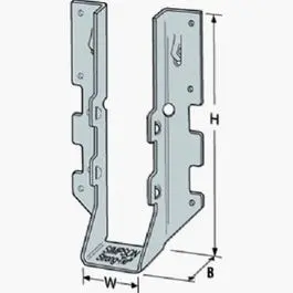 Face Mount Joist Hanger Z-Max, 2 X 6-In. 1