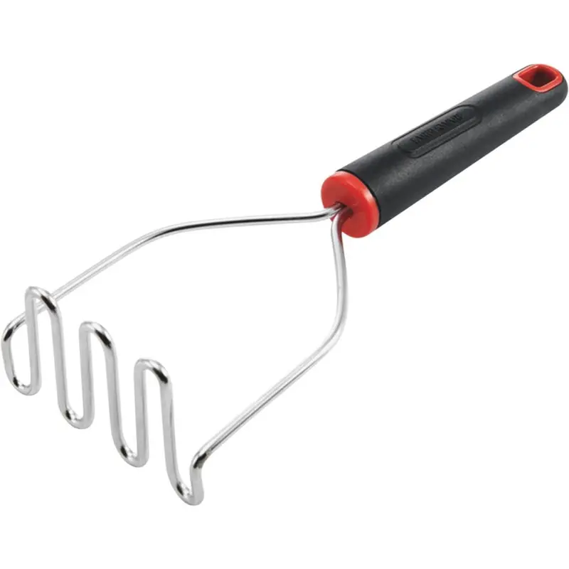 Farberware Stainless Steel Potato Masher With Black Handle 1