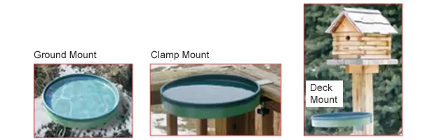 Farm Innovators 3-In-1 Heated Bird Bath 2
