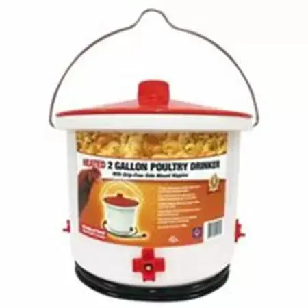 Farm Innovators Hb-60P Heated Poultry Drinker 1