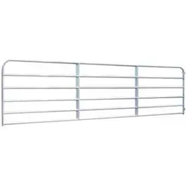 Farm Tube Gate, Galvanized, 6-Rail, 6-Ft. 1