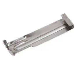 Fascia Strap Hanger, Mill Finish Aluminum, 5-In. 1