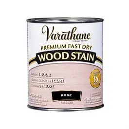 Fast Dry Interior Wood Stain, Oil Base, Rose, 1-Qt. 1