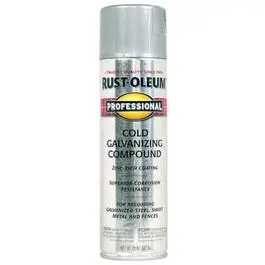 Fast Dry Professional Spray Enamel, Cold Galvanizing Compound, 20-Oz. 1