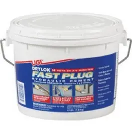 Fast-Setting Hydraulic Cement, 4-Lb. 1