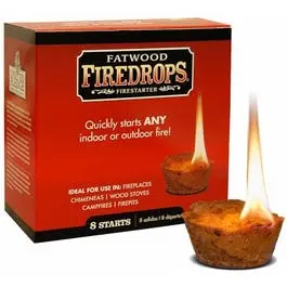 Fatwood Firedrop Firestarter, 8-Ct. 1