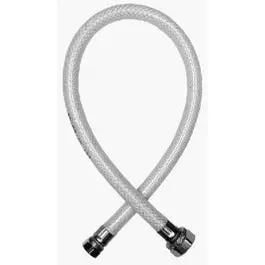Faucet Connector, Reinforced Poly Vinyl, 3/8 Compression X 1/2 Fip X 36-In. 1
