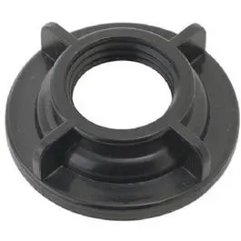 Faucet Nuts, Black Plastic, 1/2-In. Ips, 2-Pk. 1