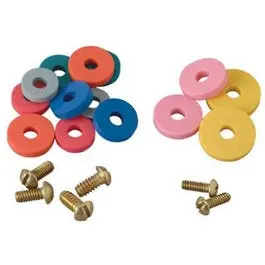 Faucet Washer Kit, Flat, 14-Pk. 1
