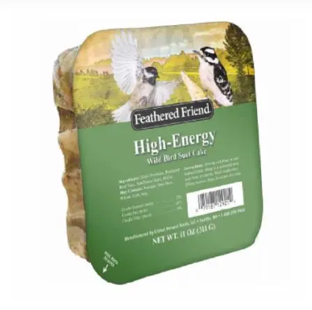 Feathered Friend High-Energy Wild Birds Suet Cake 1