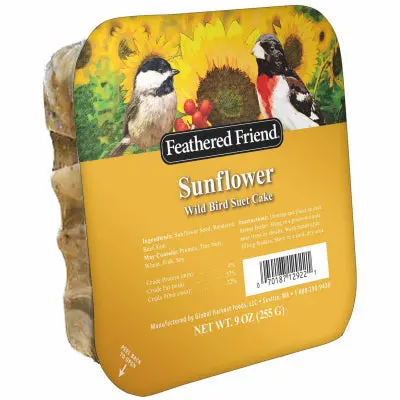 Feathered Friend Sunflower Suet Wild Bird Food 1