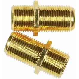 Feed Thru Coaxial Cable Coupler, 2-Pk. 1