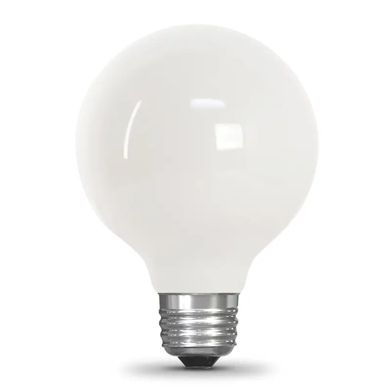 Feit Electric 40W Replacement G25 Soft White Dimmable White Enhance Glass Filament Globe Led (3-Pack) 1