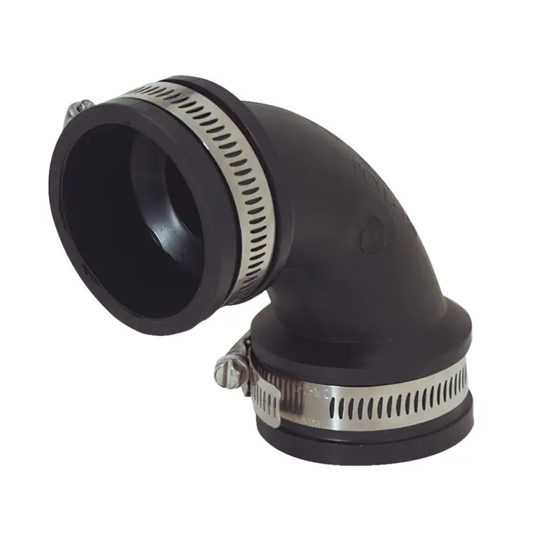 Fernco Flexible 1-1/2 In. Pvc Dwv Elbow 1